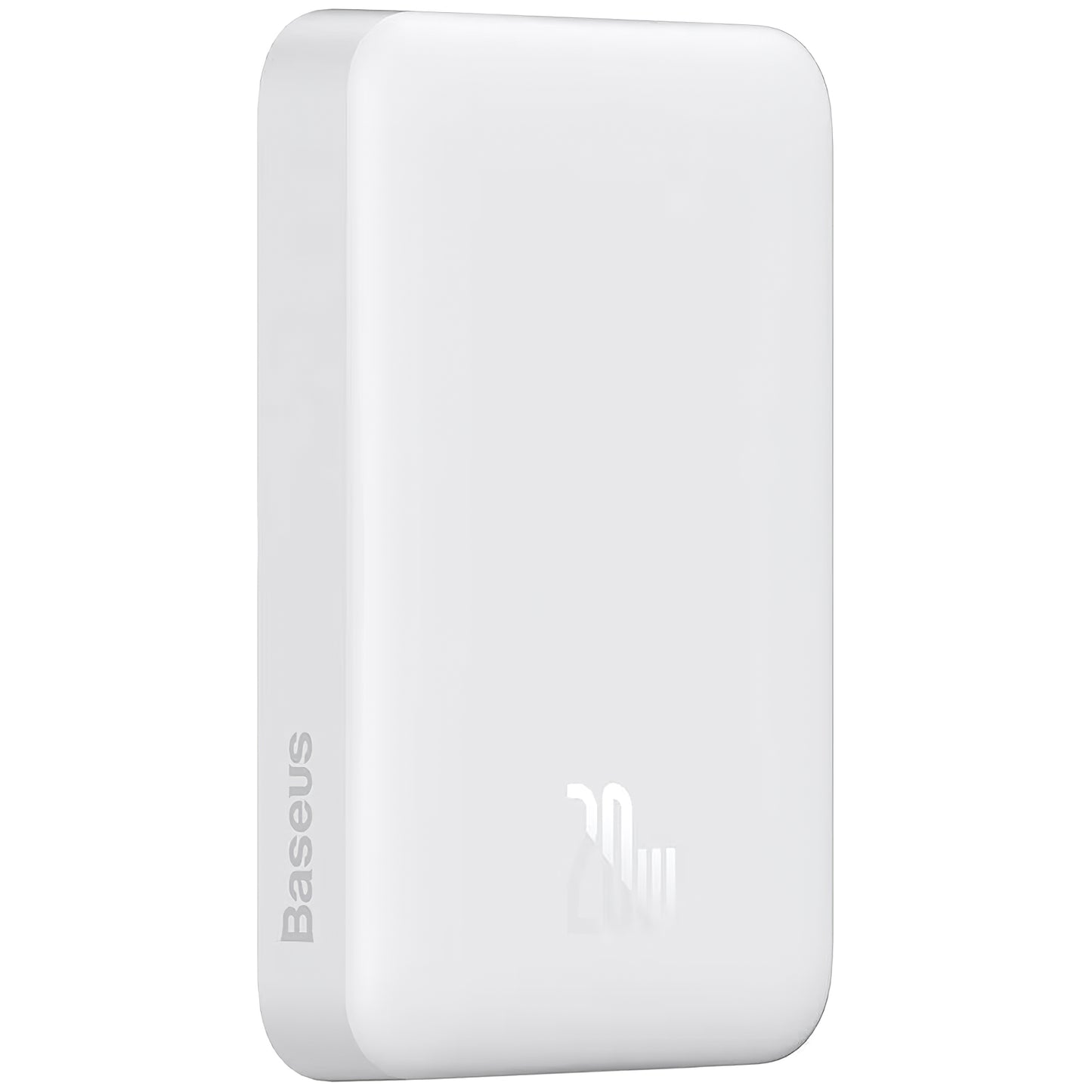 Baterie Externa Baseus Magnetic Mini, 10000mAh, 20W, PD + FQI, 1 x USB-C, Alba P10059001223-00