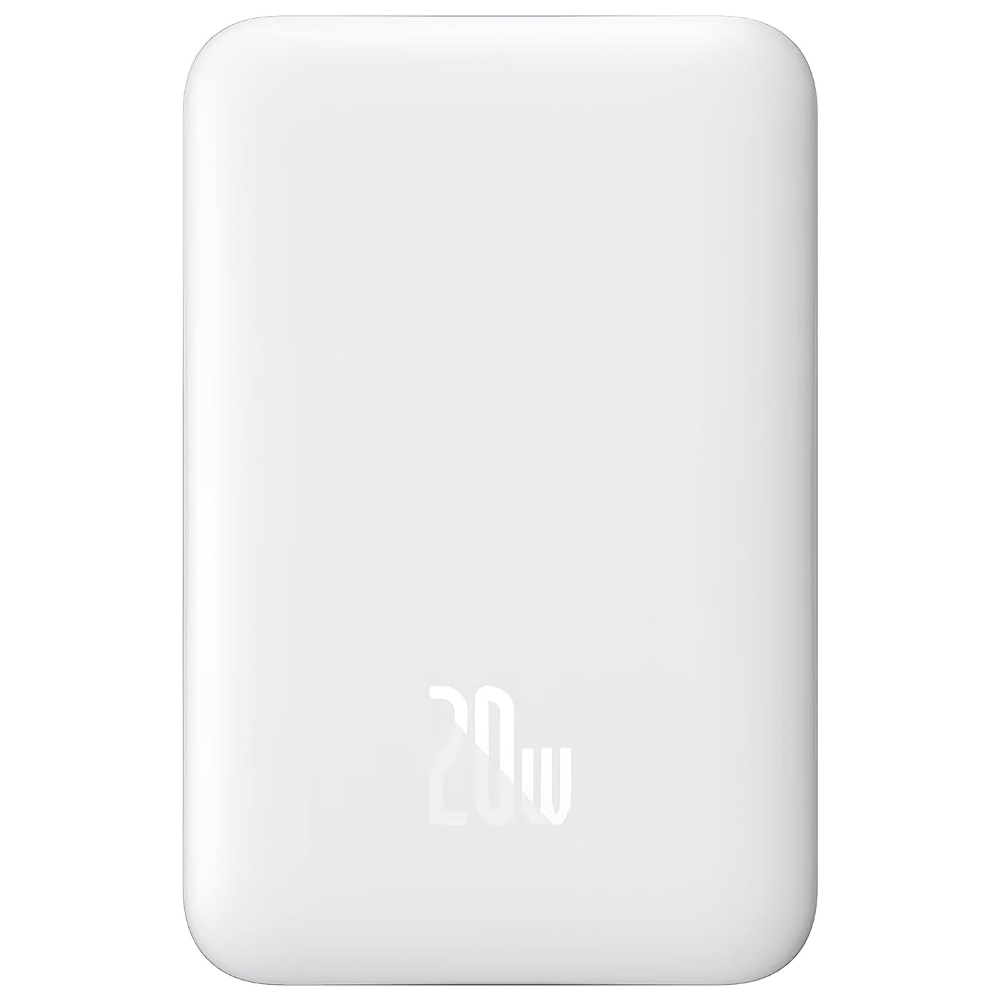 Baterie Externa Baseus Magnetic Mini, 10000mAh, 20W, PD + FQI, 1 x USB-C, Alba P10059001223-00