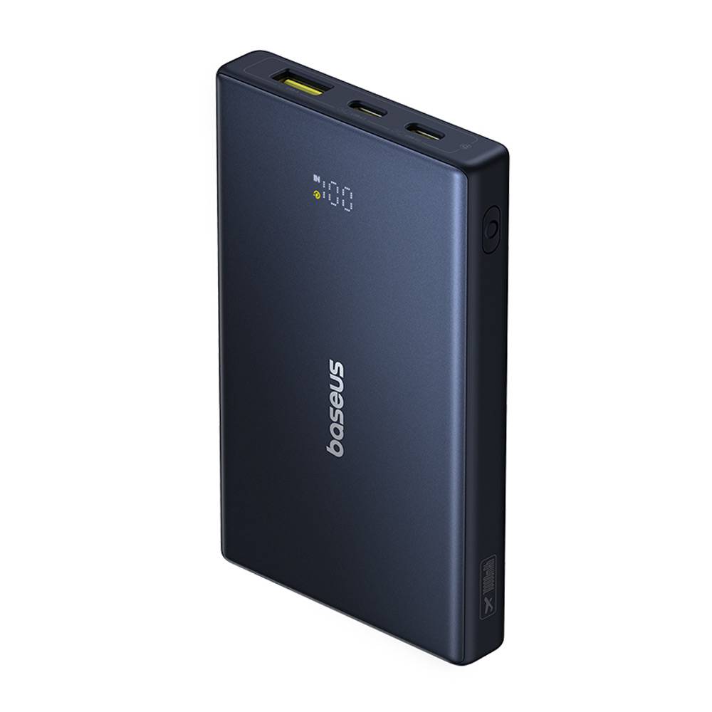 Baterie Externa Baseus PicoGo, 10000mAh, 20W, QC + PD, 1 x USB-A - 2 x USB-C, Neagra P10076801123-00