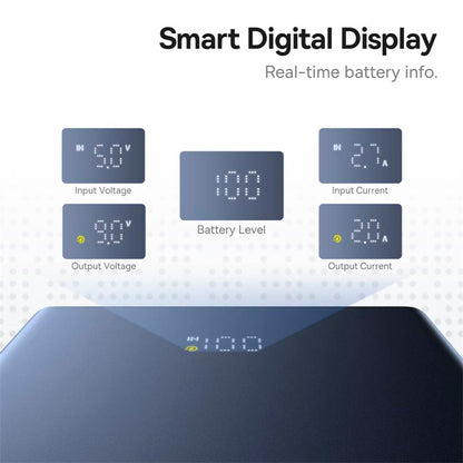 Baterie Externa Baseus PicoGo, 10000mAh, 20W, QC + PD, 1 x USB-A - 2 x USB-C, Neagra P10076801123-00