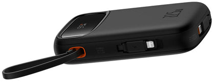 Baterie Externa Baseus Qpow2, 10000mAh, 22.5W, QC + PD, 1 x Lightning - 1 x USB-A - 2 x USB-C, Neagra P10055003113-00