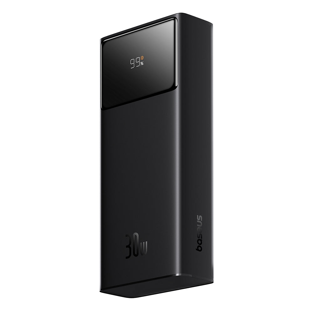 Baterie Externa Baseus Star Lord, 20000mAh, 30W, QC + PD, 1 x USB-C - 2 x USB-A, Neagra P10022904113-00