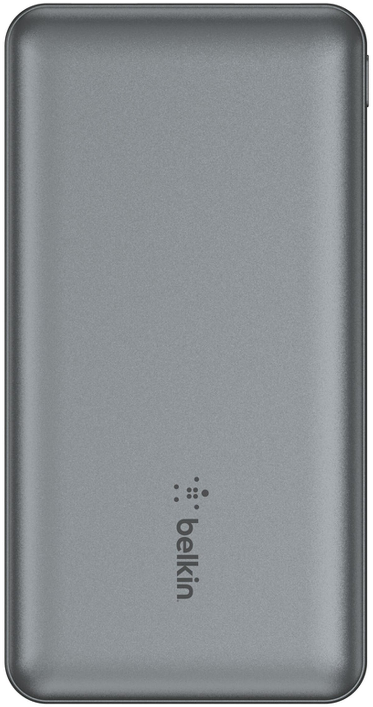 Baterie Externa Belkin BoostCharge, 10000mAh, 15W, 1 x USB-C - 2 x USB-A, Gri BPB011btGY