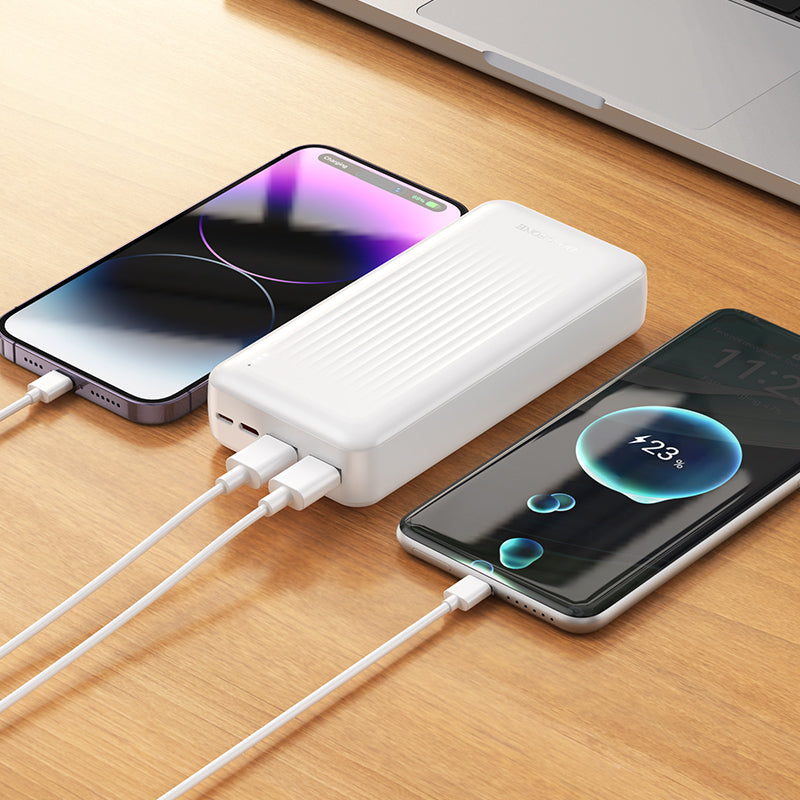 Baterie Externa Borofone BJ78A Clever, 20000mAh, 10W, 2 x USB-A, Neagra