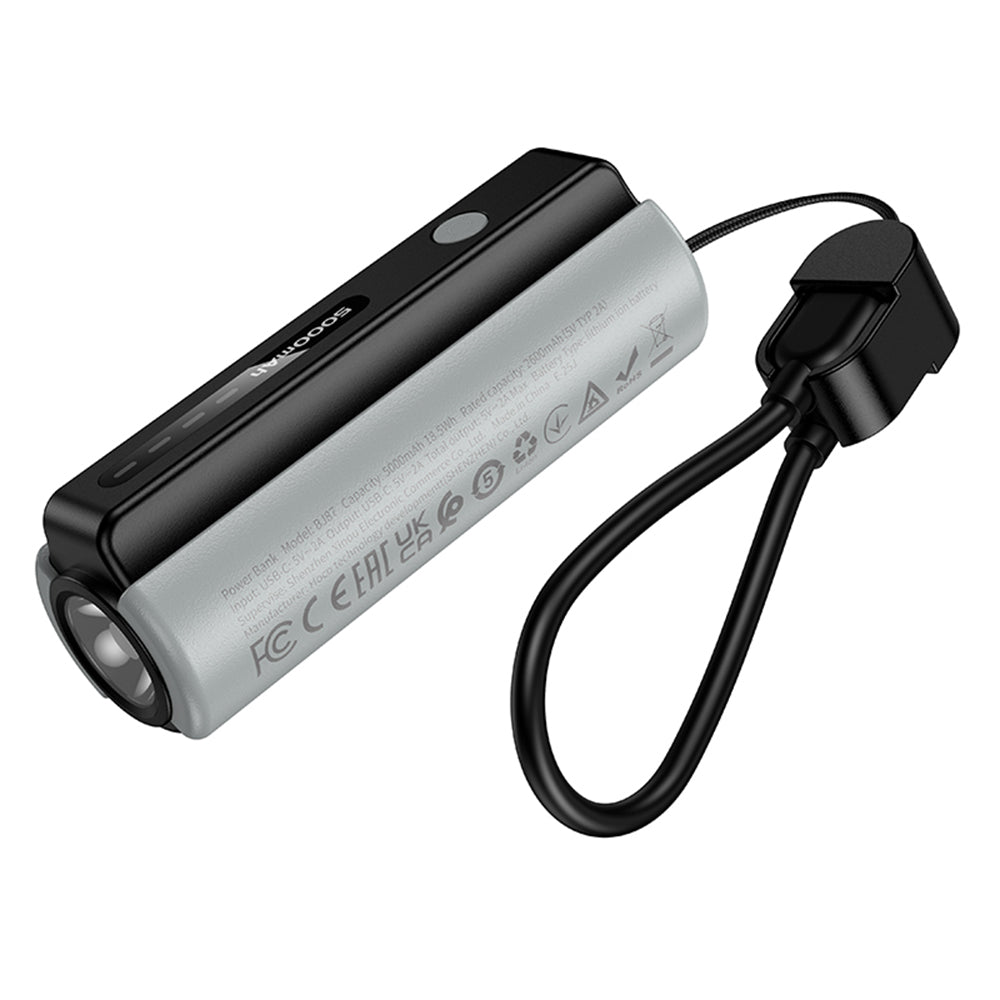 Baterie Externa Borofone BJ87 Star, 5000mAh, 10W, 1 x USB-C, Gri