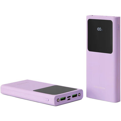 Baterie Externa Colorum CPB10-02, 10000mAh, 10W, 2 x USB-A, Mov