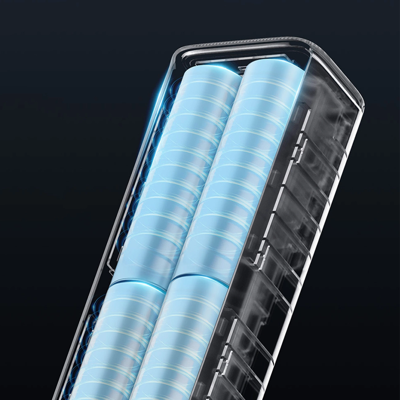 Baterie Externa Cuktech, 10000mAh, 150W, QC + PD, 1 x USB-A - 1 x USB-C, Neagra CKPB100PGLBL