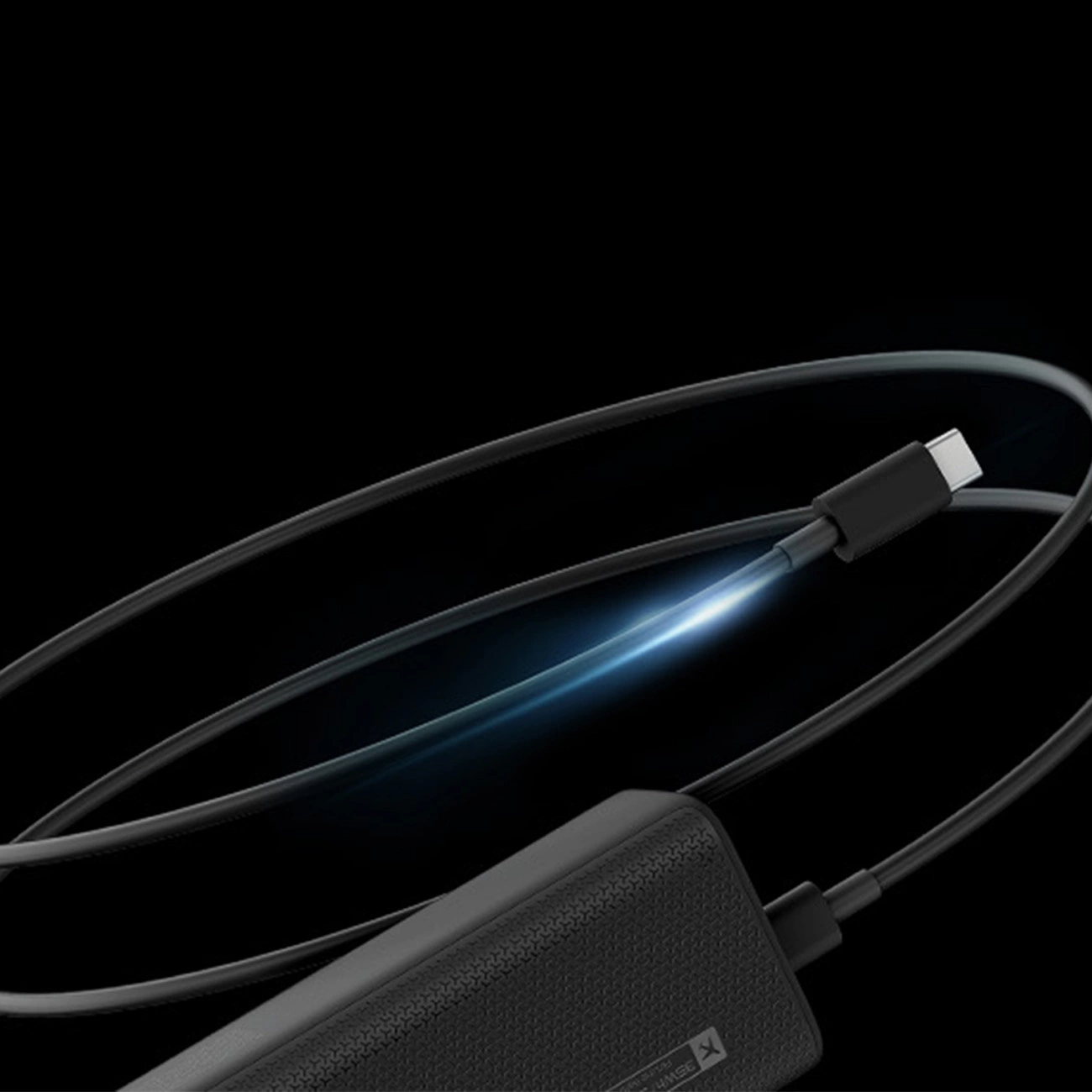 Baterie Externa Cuktech, 10000mAh, 150W, QC + PD, 1 x USB-A - 1 x USB-C, Neagra CKPB100PGLBL