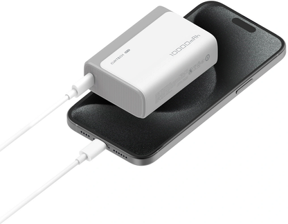 Baterie Externa Cuktech CP13, 10000mAh, 30W, QC + PD, 1 x USB-A - 1 x USB-C, Gri