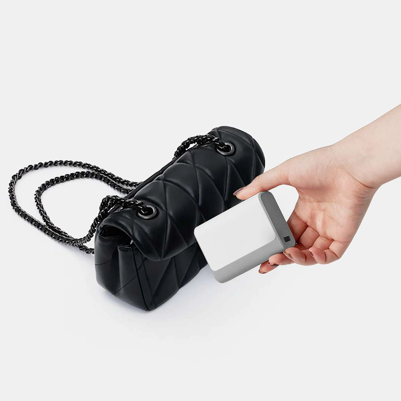 Baterie Externa Cuktech CP13, 10000mAh, 30W, QC + PD, 1 x USB-A - 1 x USB-C, Gri