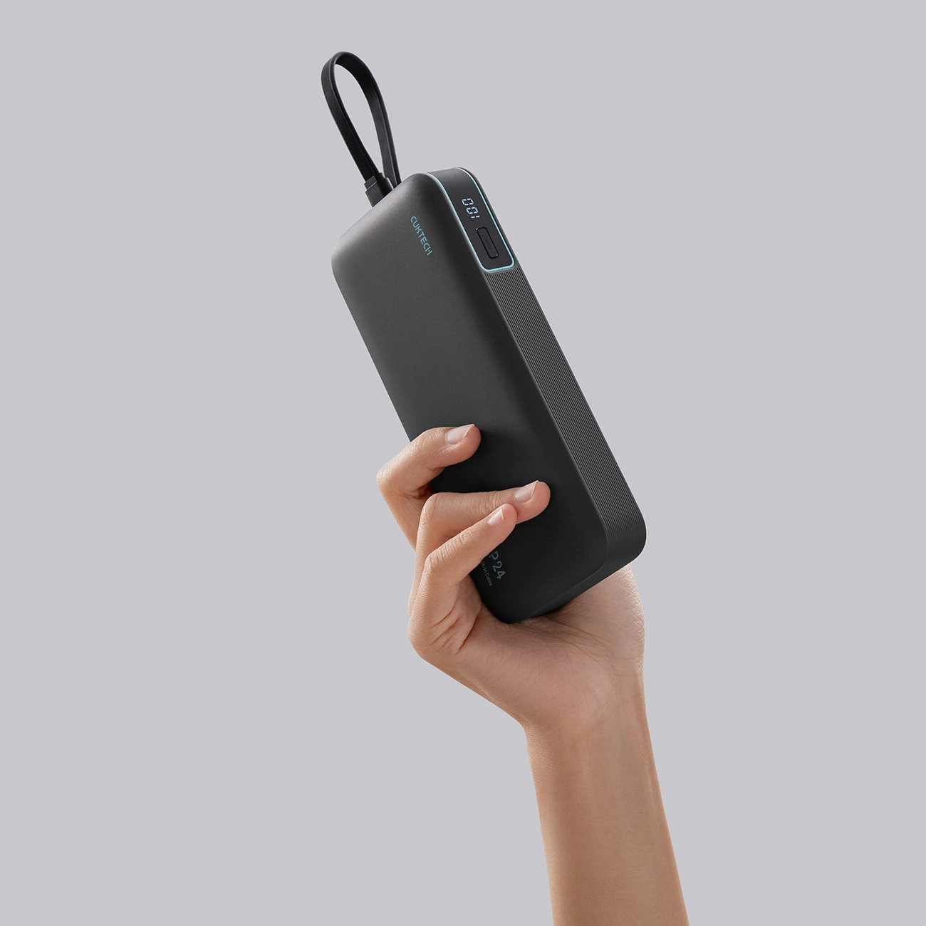 Baterie Externa Cuktech LPB200N, 20000mAh, 40W, QC + PD, 1 x USB-A - 2 x USB-C, Neagra