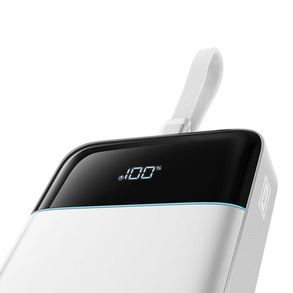 Baterie Externa Cuktech LPB252N, 25000mAh, 120W, QC + PD, 1 x USB-A - 2 x USB-C, Alba