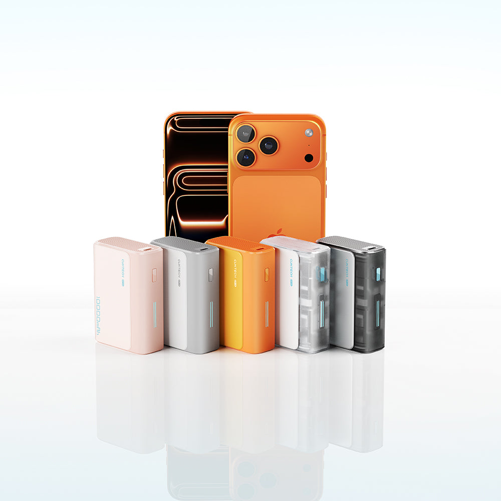 Baterie Externa Cuktech CP13, 10000mAh, 30W, QC + PD, 1 x USB-A - 1 x USB-C, Roz CUK0PB100DPK