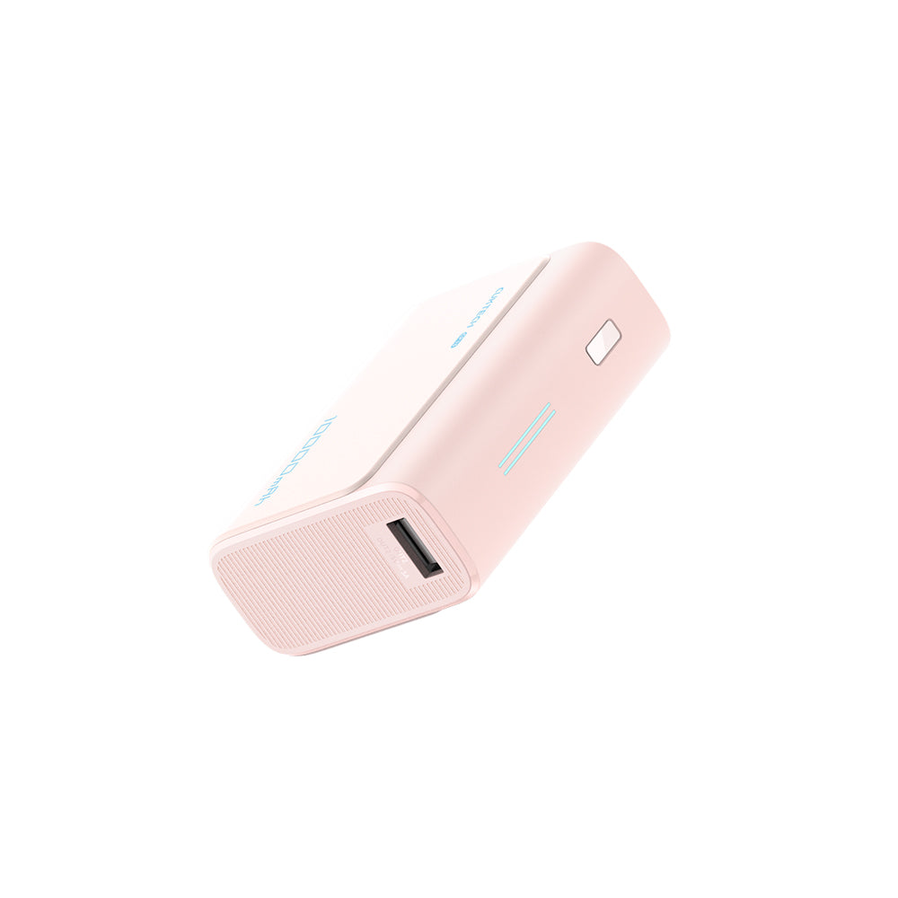 Baterie Externa Cuktech CP13, 10000mAh, 30W, QC + PD, 1 x USB-A - 1 x USB-C, Roz CUK0PB100DPK