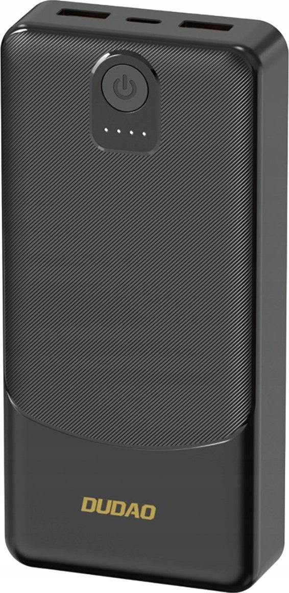 Baterie Externa Dudao K10Pro, 20000mAh, 12W, 2 x USB-A, Neagra
