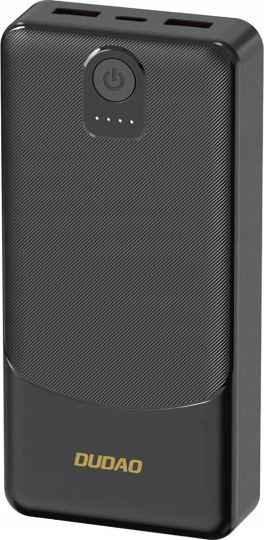 Baterie Externa Dudao K10Pro, 20000mAh, 12W, 2 x USB-A, Neagra