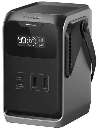 Baterie Externa EcoFlow Trail 200, 60000mAh, 220W, PD, 2 x USB-A - 2 x USB-C, Neagra EF-TRAIL200-N