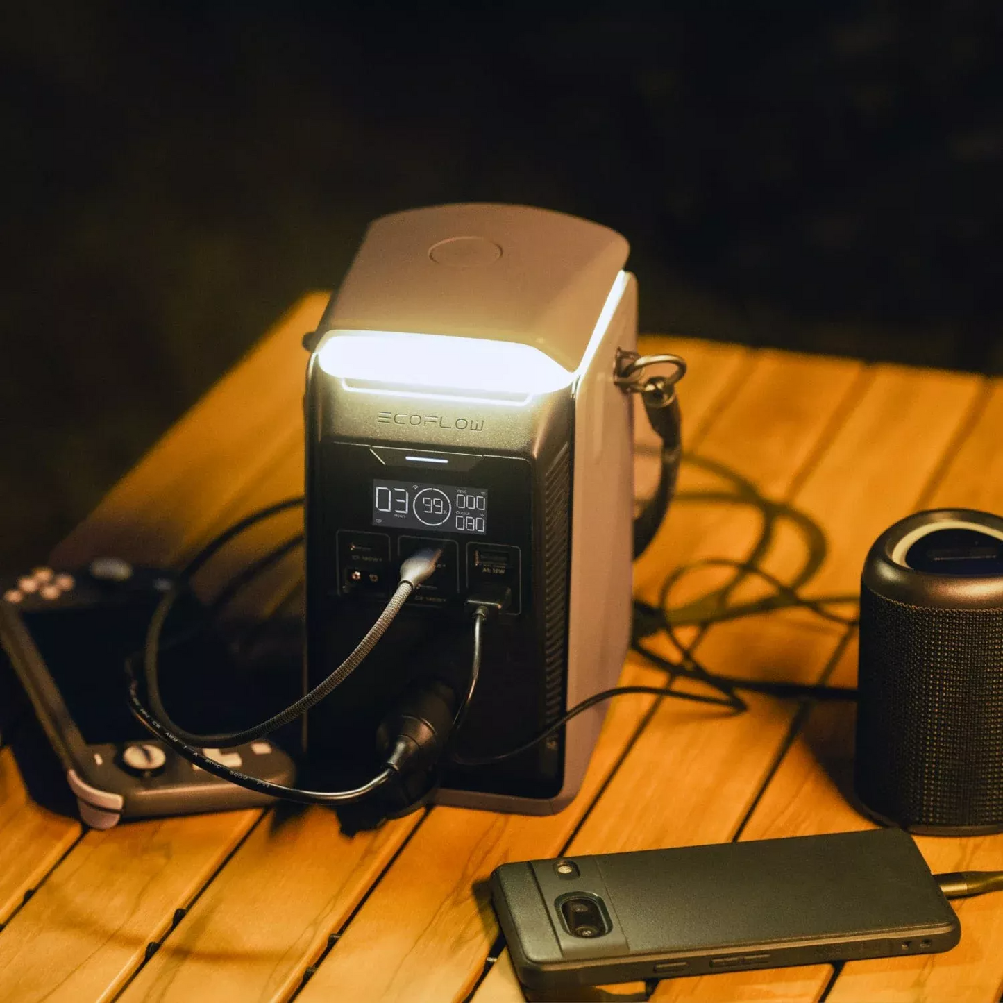 Baterie Externa EcoFlow Trail 200, 60000mAh, 220W, PD, 2 x USB-A - 2 x USB-C, Neagra EF-TRAIL200-N