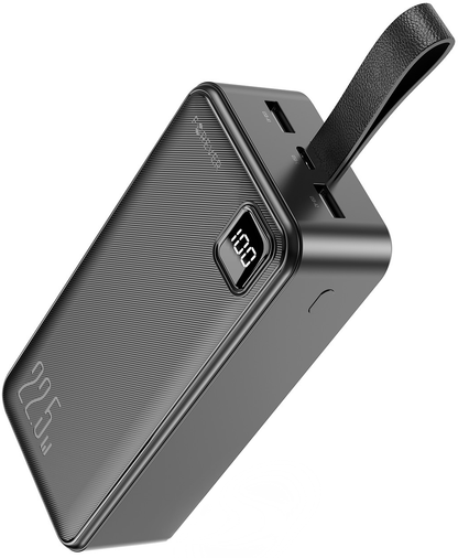Baterie Externa Forever TB-300XL, 30000mAh, 22.5W, QC + PD, 1 x USB-C - 2 x USB-A, Neagra