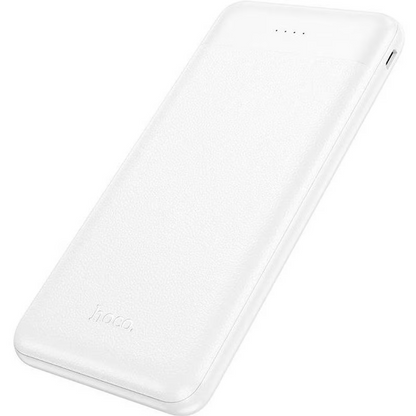 Baterie Externa HOCO J153 Stability, 10000mAh, 10W, 2 x USB-A, Alba