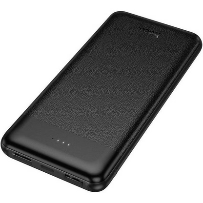 Baterie Externa HOCO J153 Stability, 10000mAh, 10W, 2 x USB-A, Neagra