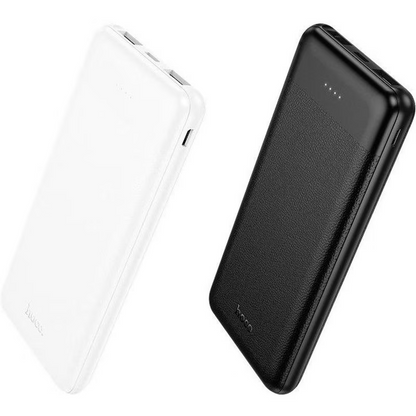 Baterie Externa HOCO J153 Stability, 10000mAh, 10W, 2 x USB-A, Alba