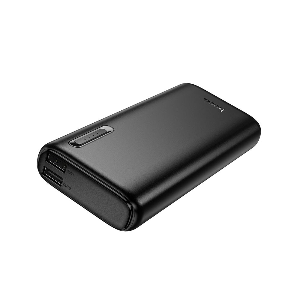 Baterie Externa HOCO J158A, 10000mAh, 10W, 2 x USB-A, Neagra
