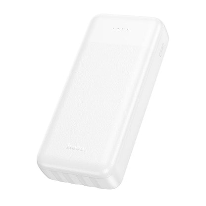 Baterie Externa HOCO J163A, 20000mAh, 10W, 1 x Lightning - 1 x microUSB - 1 x USB-C - 2 x USB-A, Alba