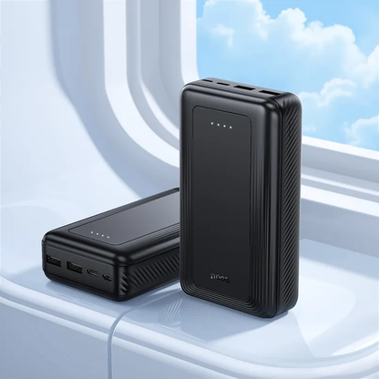 Baterie Externa HOCO J165A, 20000mAh, 10W, 2 x USB-A, Neagra