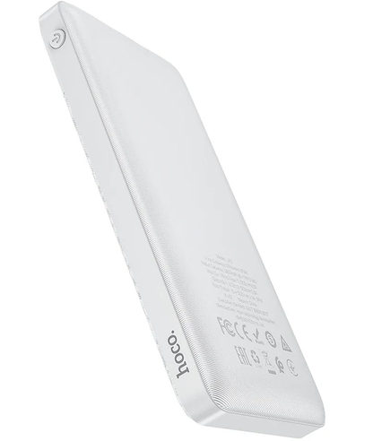 Baterie Externa HOCO J72, 10000mAh, 10W, 2 x USB-A, Alba