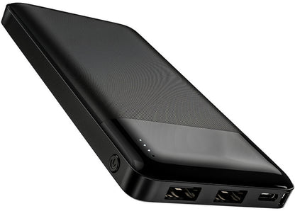 Baterie Externa HOCO J72, 10000mAh, 10W, 2 x USB-A, Neagra