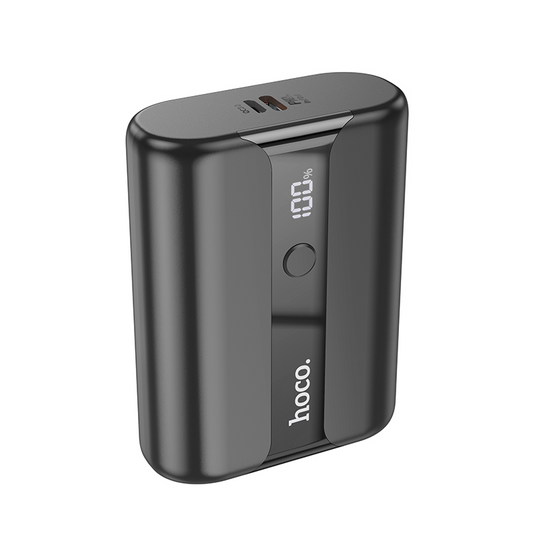 Baterie Externa HOCO Q3 Pro, 10000mAh, 22.5W, QC + PD, 1 x USB-A - 1 x USB-C, Neagra