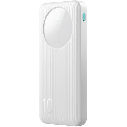 Baterie Externa Joyroom JR-PBF12, 10000mAh, 12W, 1 x USB-C - 2 x USB-A, Alba