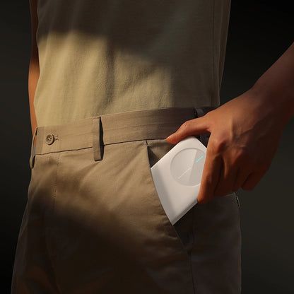 Baterie Externa Joyroom JR-PBF12, 10000mAh, 12W, 1 x USB-C - 2 x USB-A, Alba