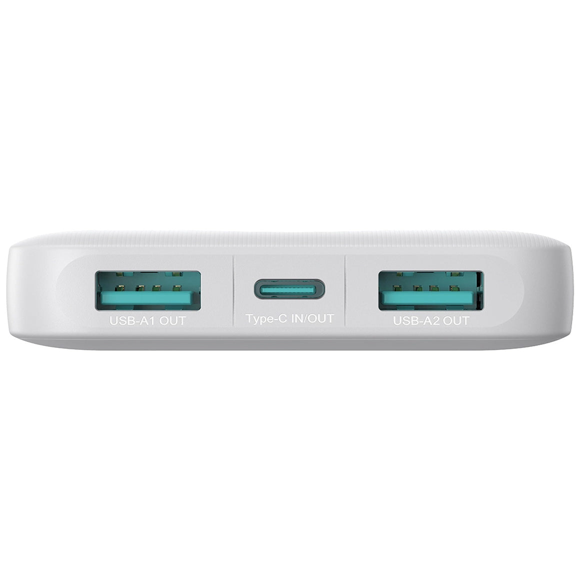 Baterie Externa Joyroom JR-PBF12, 10000mAh, 12W, 1 x USB-C - 2 x USB-A, Alba