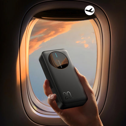 Baterie Externa Joyroom JR-PBF14, 20000mAh, 12W, 1 x USB-C - 2 x USB-A, Neagra