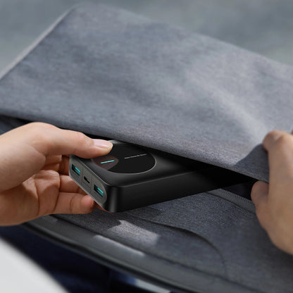 Baterie Externa Joyroom JR-PBF14, 20000mAh, 12W, 1 x USB-C - 2 x USB-A, Neagra