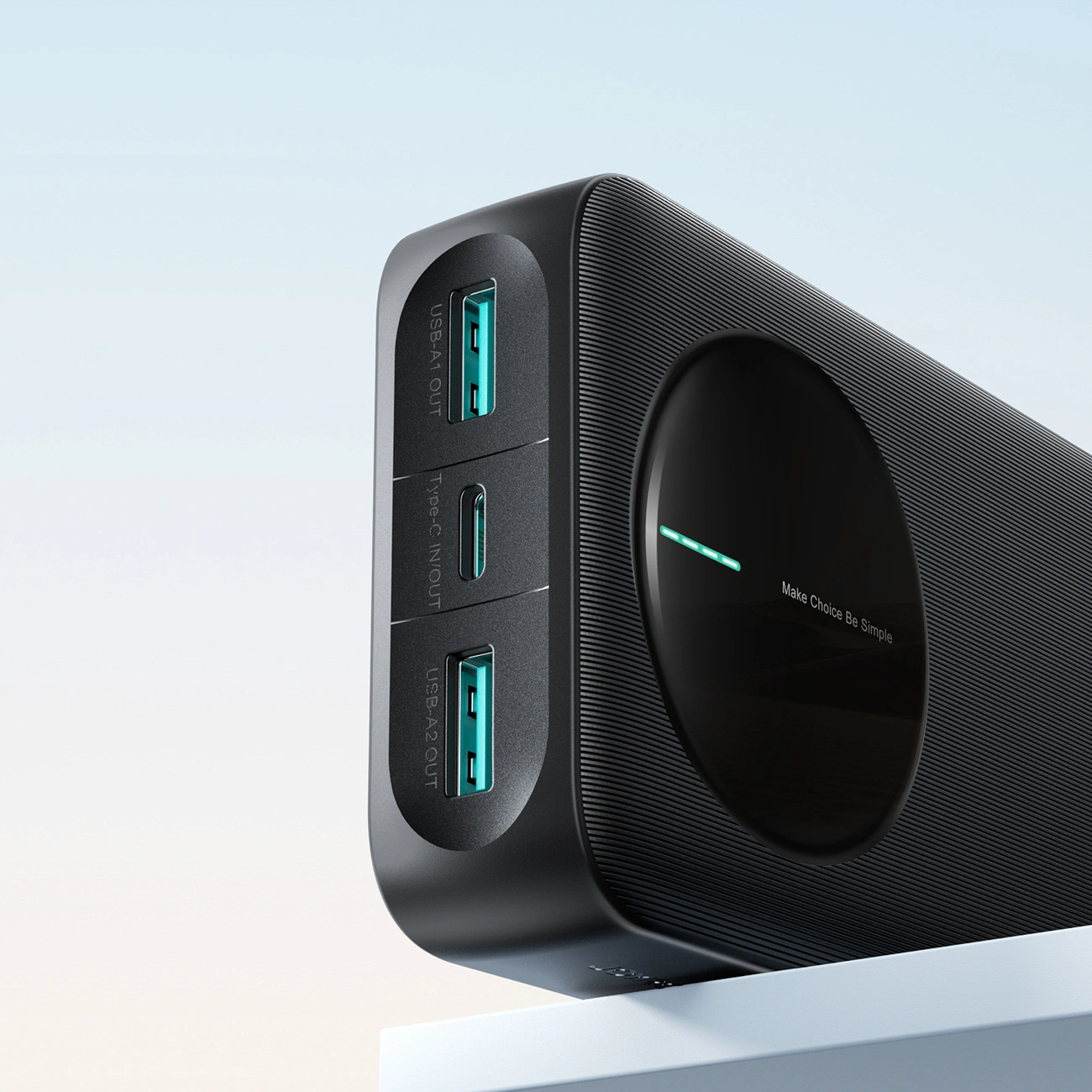 Baterie Externa Joyroom JR-PBF14 Pro, 20000mAh, 22.5W, QC + PD, 1 x USB-C - 2 x USB-A, Neagra