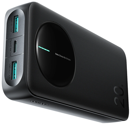 Baterie Externa Joyroom JR-PBF14 Pro, 20000mAh, 22.5W, QC + PD, 1 x USB-C - 2 x USB-A, Neagra
