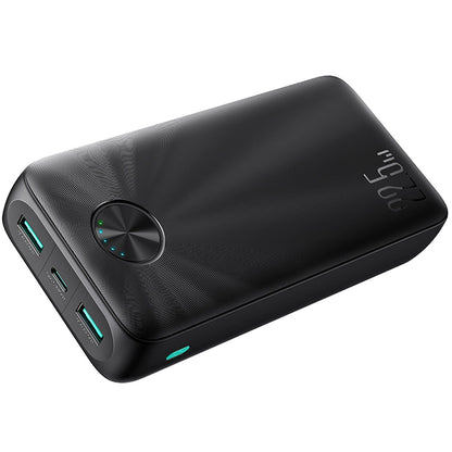 Baterie Externa Joyroom JR-PBF16, 20000mAh, 22.5W, QC + PD, 1 x USB-C - 2 x USB-A, Neagra