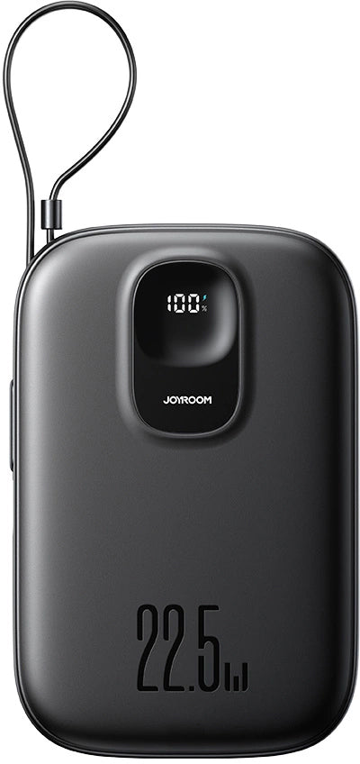Baterie Externa Joyroom JR-PBF17, 10000mAh, 22.5W, QC + PD, 1 x USB-A - 2 x USB-C, Neagra