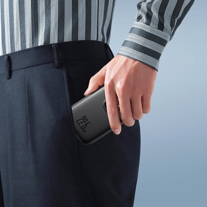 Baterie Externa Joyroom JR-PBF17, 10000mAh, 22.5W, QC + PD, 1 x USB-A - 2 x USB-C, Neagra