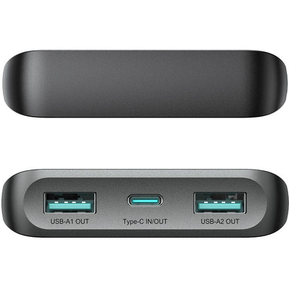 Baterie Externa Joyroom JR-PBF20, 10000mAh, 25W, QC + PD, 1 x USB-C - 2 x USB-A, Neagra