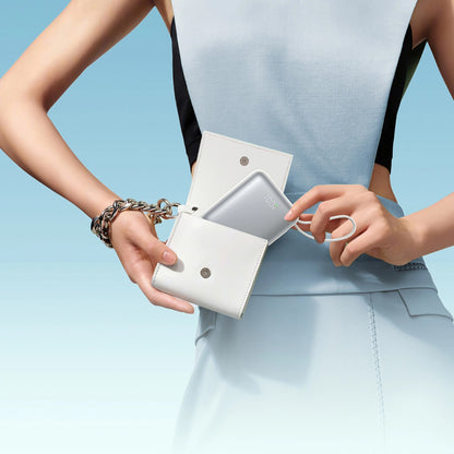 Baterie Externa Joyroom JR-PBF27, 10000mAh, 22.5W, PD, 1 x Lightning - 2 x USB-C, Alba