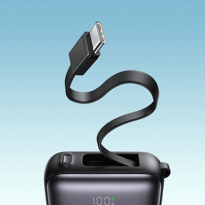 Baterie Externa Joyroom JR-PBF27, 10000mAh, 22.5W, PD, 1 x Lightning - 2 x USB-C, Neagra