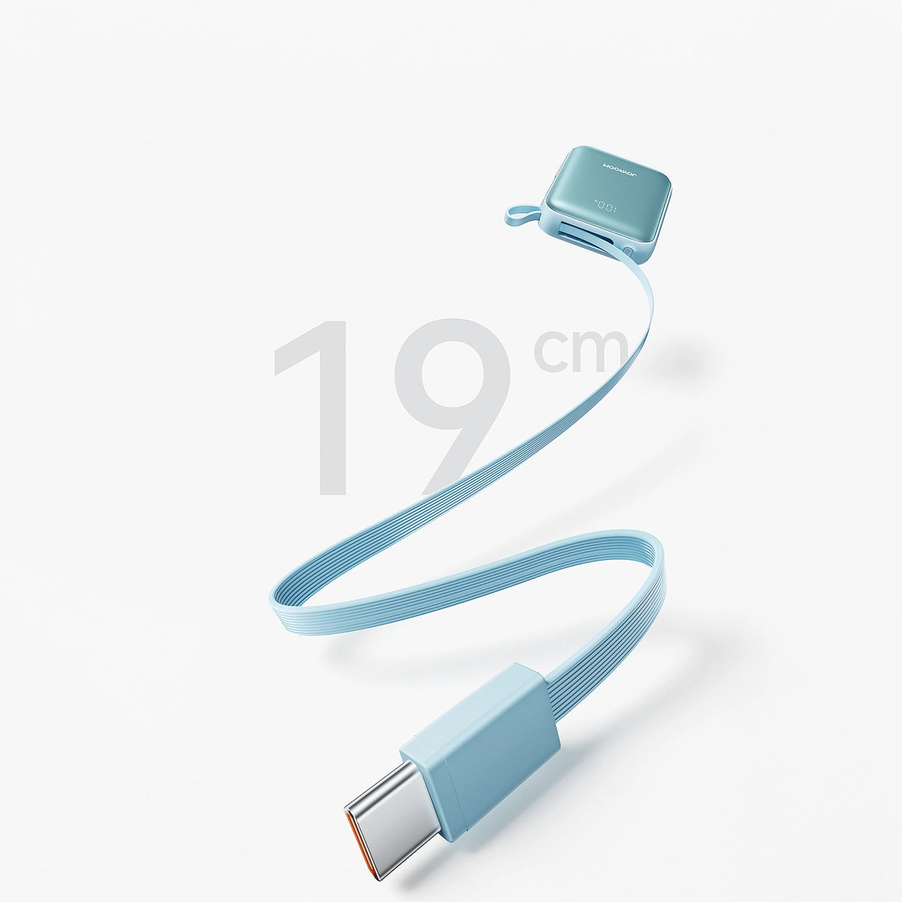 Baterie Externa Joyroom JR-PBF27, 10000mAh, 22.5W, PD, 1 x Lightning - 2 x USB-C, Albastra