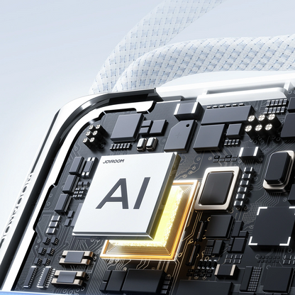 Baterie Externa Joyroom JR-PBF27 Pro, 10000mAh, 30W, QC + PD, 1 x Lightning - 2 x USB-C, Alba