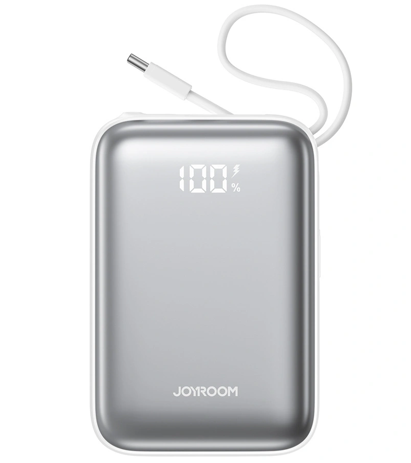 Baterie Externa Joyroom JR-PBF29, 20000mAh, 22.5W, QC + PD, 1 x Lightning - 2 x USB-C, Alba