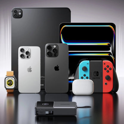 Baterie Externa Joyroom JR-PR1, 10000mAh, 22.5W, PD, 2 x USB-C, Gri