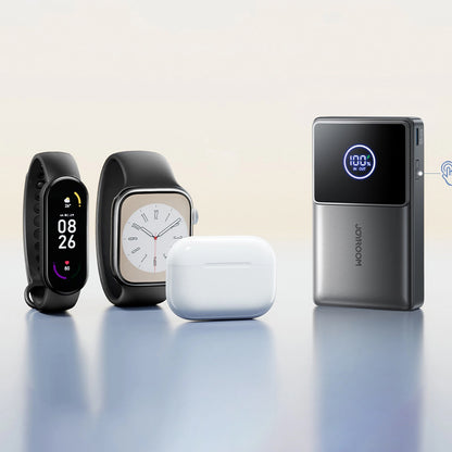 Baterie Externa Joyroom JR-PR1, 10000mAh, 22.5W, PD, 2 x USB-C, Gri